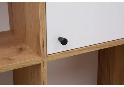 Študentský písací stôl s policami HALK