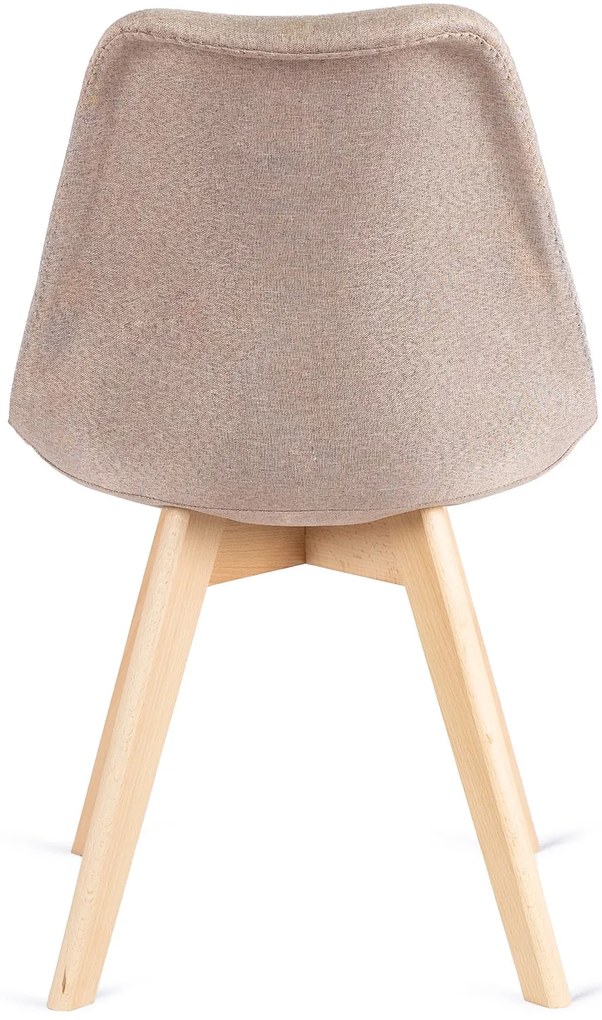 PROXIMA.store - Čalúnená jedálenska stolička NEVEL FARBA: čierna