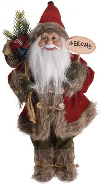 Santa Claus – červenohnedý 45 cm