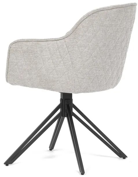 Autronic BONTEC Jedálenská stolička, béžová, látka, HC-533 CRM2 Farba: Béžová