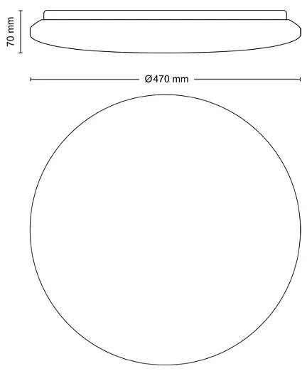 Philips - LED Stmievateľné stropné svietidlo IZSO LED/40W/230V 2700-6500K + DO