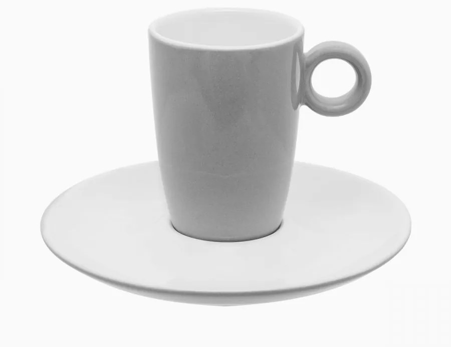 Kávová / čajová podšálka bledosivá 15 cm - RGB - 451699