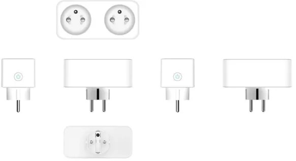 Immax NEO 07751L - Inteligentná rozbočovacia zásuvka NEO LITE 2x16A/230V Wi-Fi Tuya