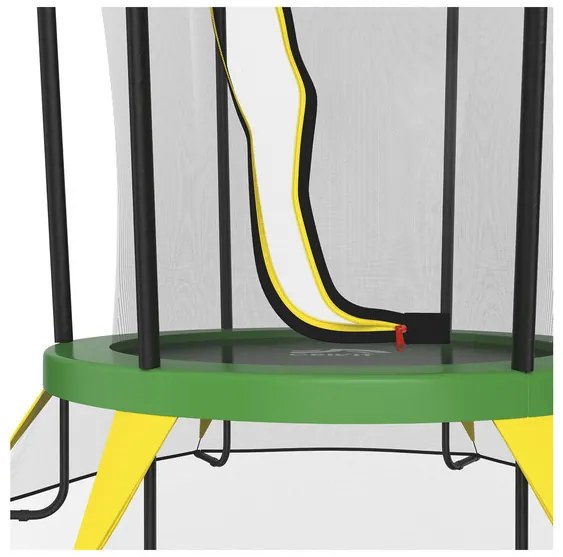 CRIVIT Detská trampolína s bezpečnostnou sieťou, Ø 140 cm (100359474)