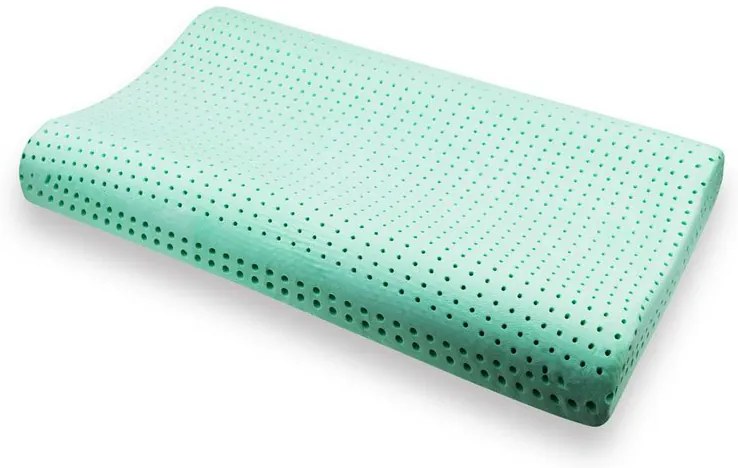 Perdormire Prírodný vankúš pre spanie na chrbte BIO WAVE 72x42 cm