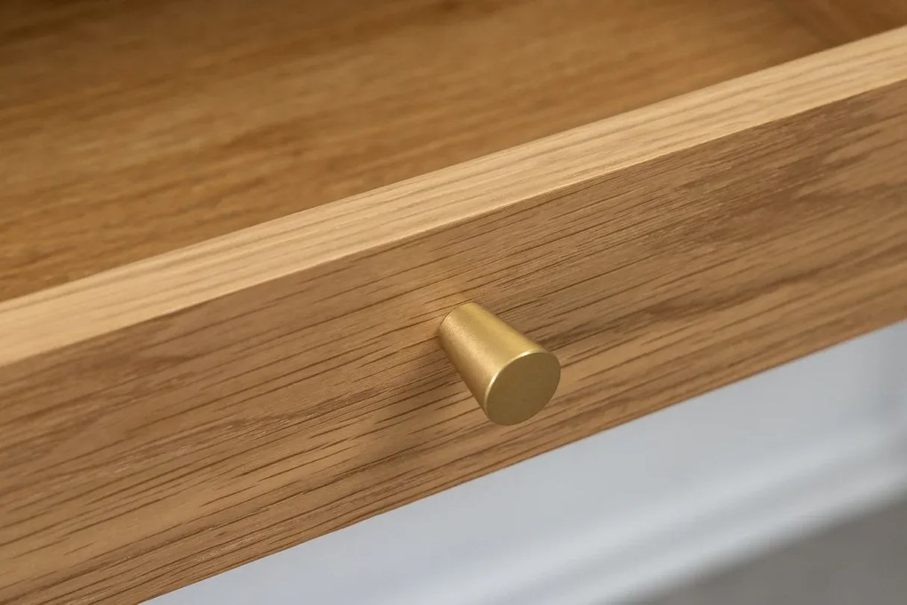 Konzolový - písací stolík Atelier 120 cm prírodný dub