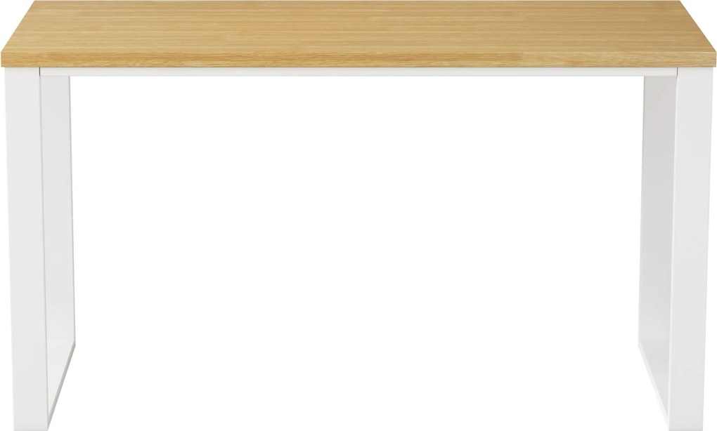 Kancelářský stůl Houseland Nuvia Home 05 140 cm dub/bílý