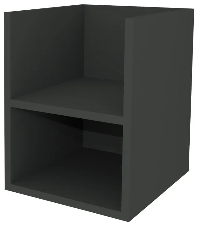 Mereo, Mereo Aira, kúpeľňová skrinka 40 cm, spodná, Multidecor, Šedá antracit, MER-CN795SSEAN