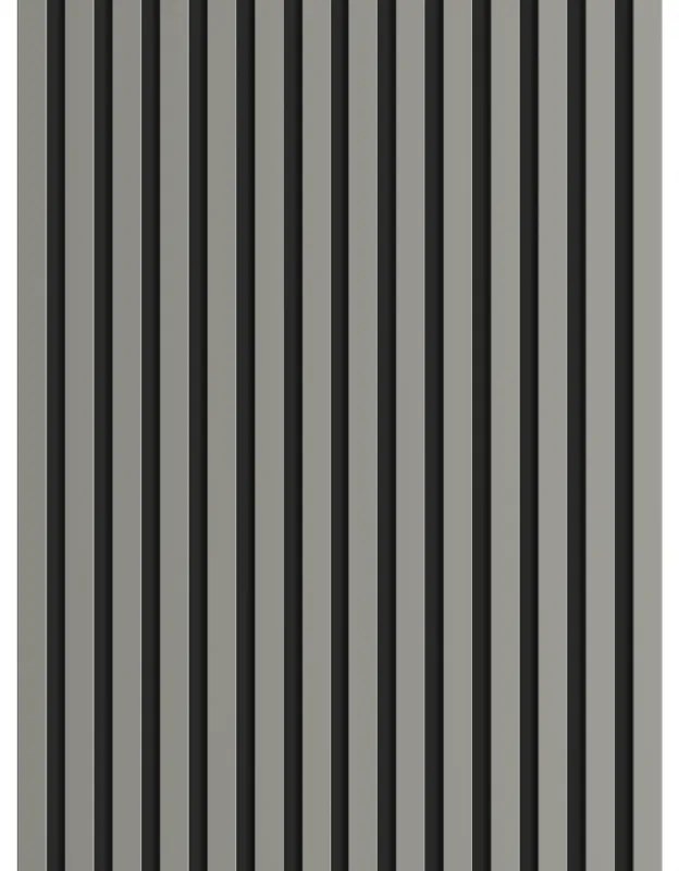Mexen Lam-B, stenové lamely 275 × 31,5 cm, HDF doska 4 mm, sivá matná, S100-275317-2812-052