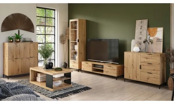 Televízny stolík LORA dub artisan
