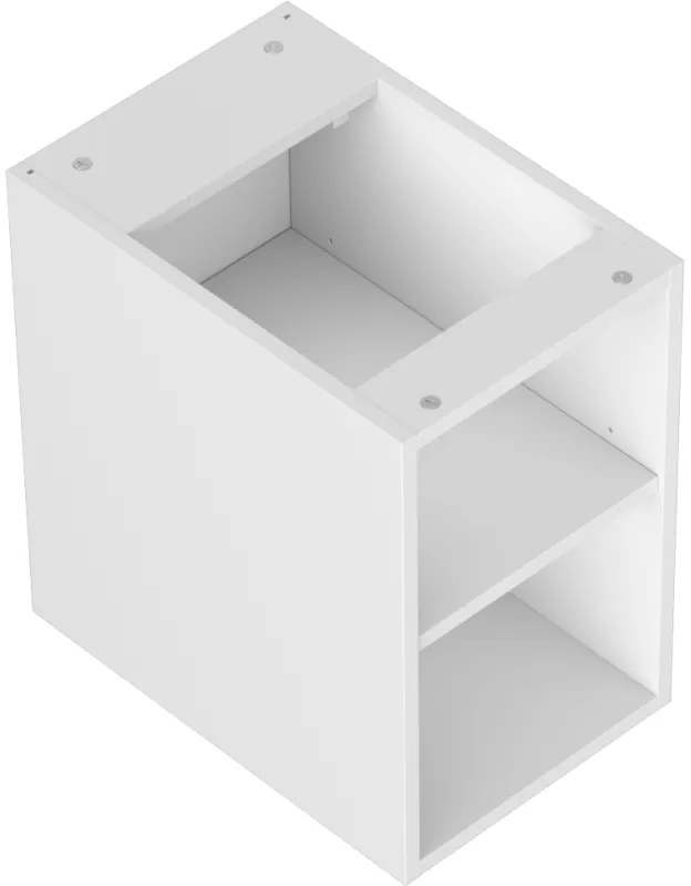 Mexen Box-A, otvorená skrinka s policou 30 cm, biela matná, 91AX2-0300-470-0-01