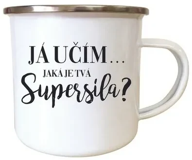 Bohemia Gifts Plechový hrnek - Pro učitele, 350 ml