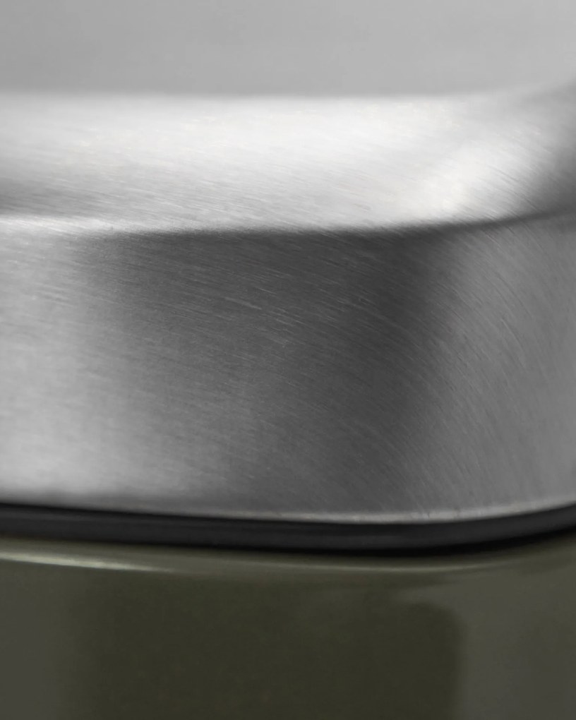 House Doctor Kovový odpadkový kôš Sort Deep Green 6 l