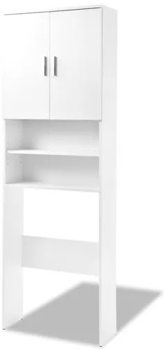 Livarno home Skrinka nad práčku Liverpool + Vysoká kúpeľňová skrinka Liverpool, biela  (800008454)