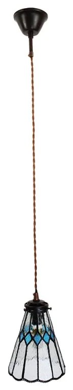 Stropná tiffany lampa 18*15*115