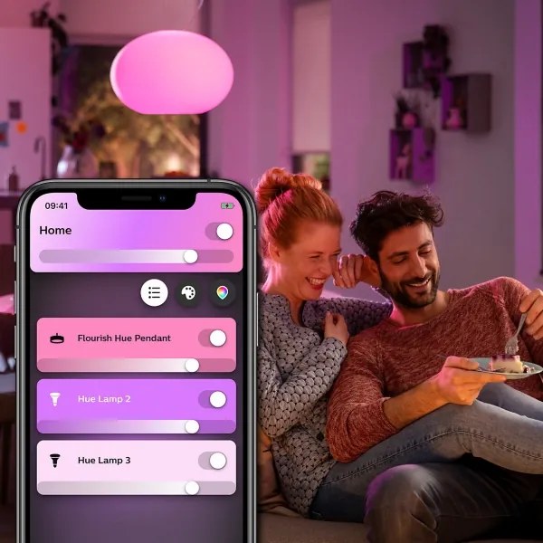 Philips 40906/31/P9 - LED RGBW Luster na lanku Hue FLOURISH LED/39W/230V