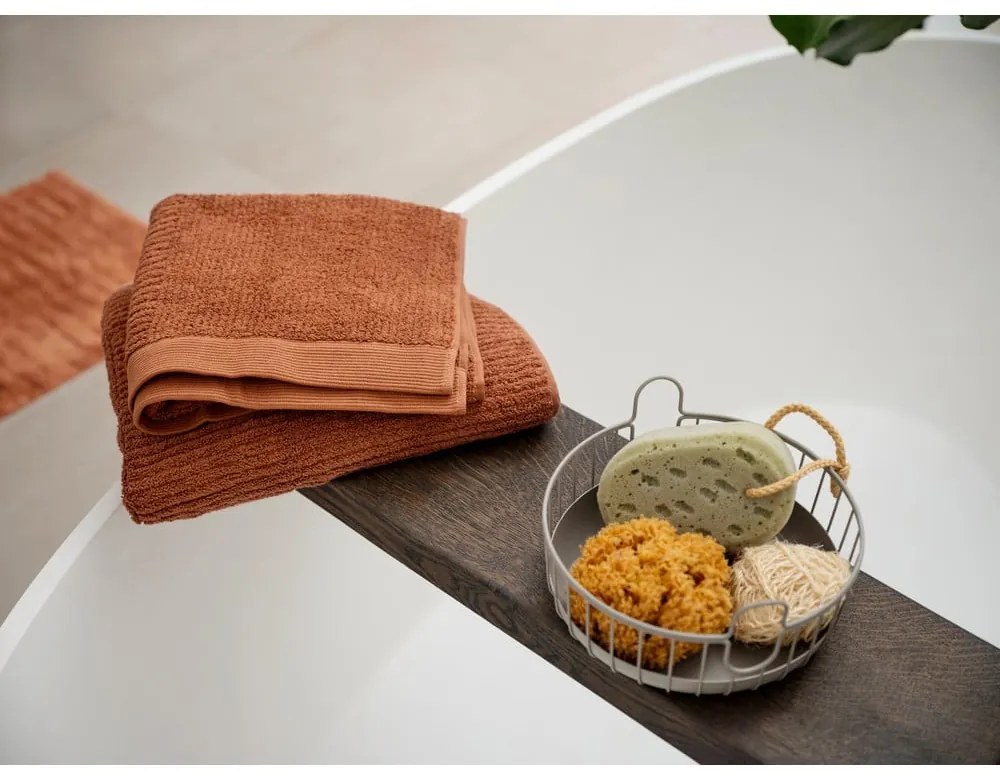 Žltý froté bavlnený uterák 50x70 cm Classic – Zone