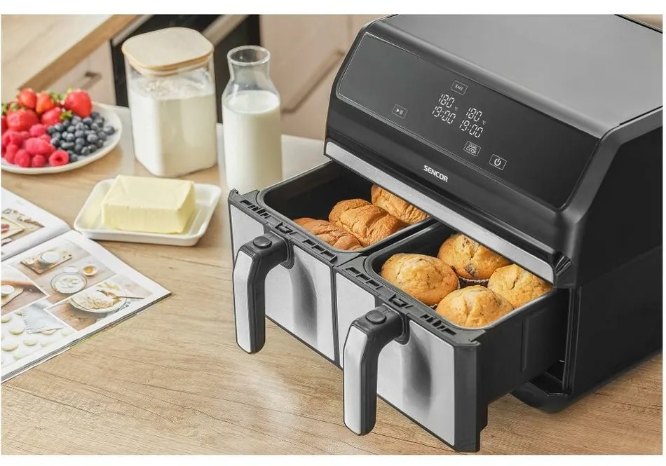 Sencor SFR 9500SS teplovzdušná fritéza