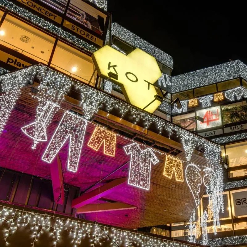 DECOLED LED světelná záclona - 1x1,5m, ledově bílá, 150 diod