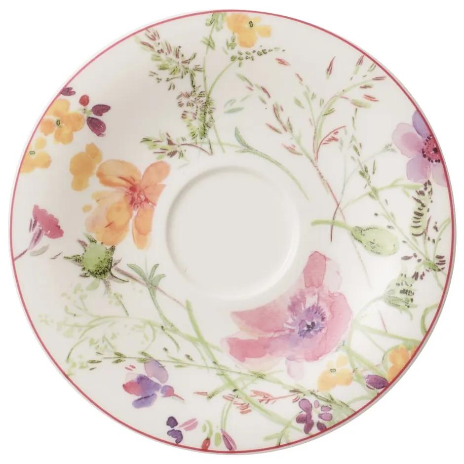 Porcelánový tanierik s motívom kvetín Villeroy &amp; Boch Mariefleur Tea, ⌀ 16 cm