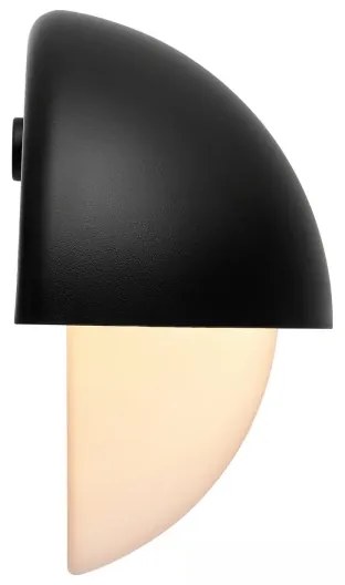 Nordlux - Vonkajšie nástenné svietidlo SCORPIUS 1xE27/25W/230V IP44 čierna