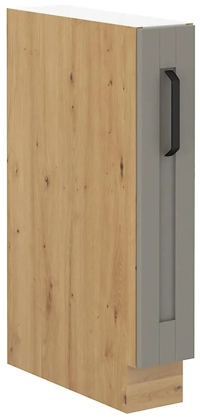 Kuchynská skrinka Luna claygrey/artisan 15D Cargo BB