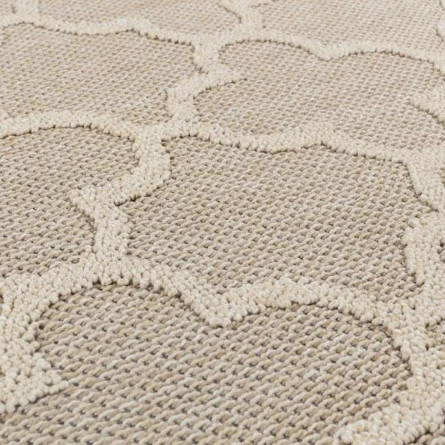 Šnúrkový koberec Patara koniczyna béžový