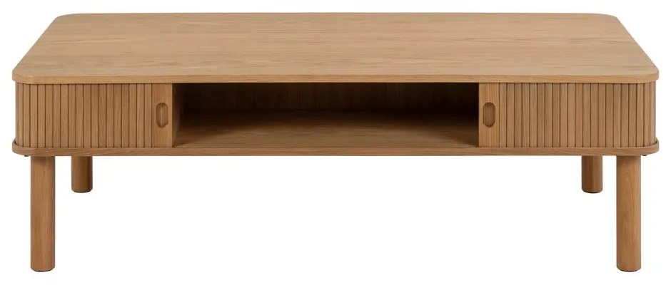 Konferenčný stolík v dekore duba v prírodnej farbe 70x130 cm Langley – Actona