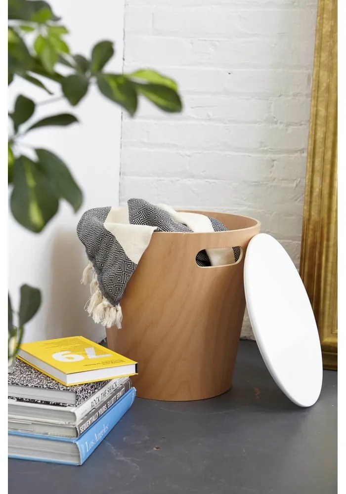 Okrúhly odkladací stolík ø 40 cm Woodrow - Umbra