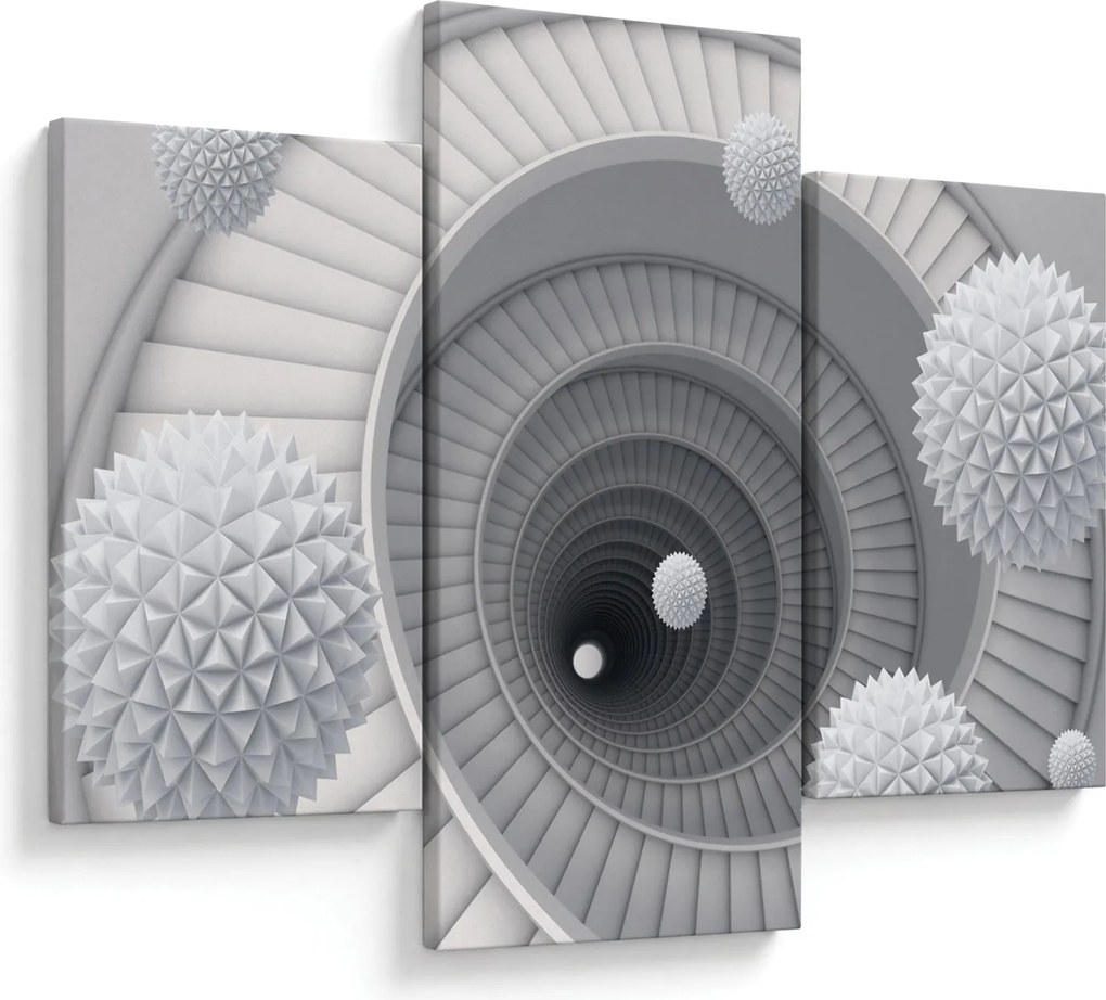 Obraz 3D abstrakcie (90x60 cm)