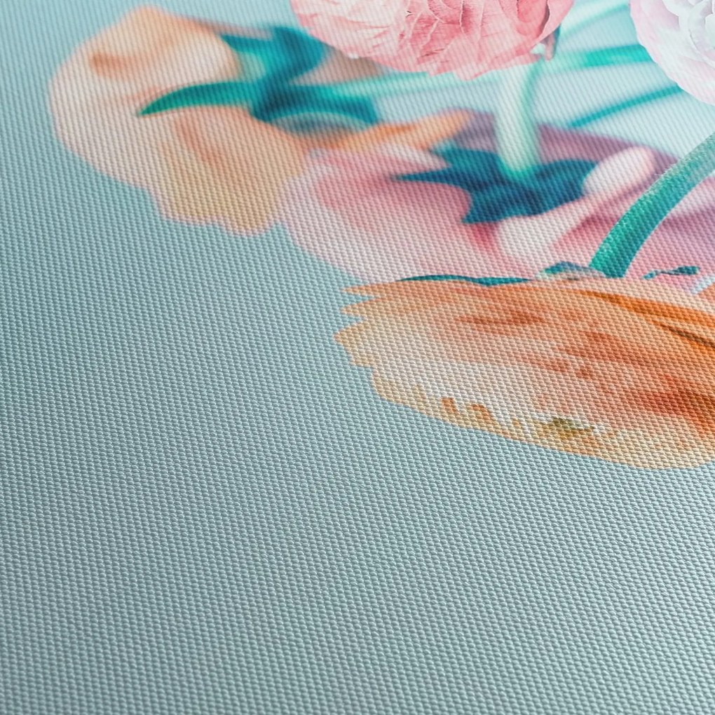 Obraz - Kvety vo váze (90x60 cm)