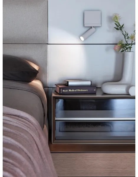 Redo 01-3083 - LED Nástenné bodové svietidlo PANEL LED/3,5W/230V USB biela