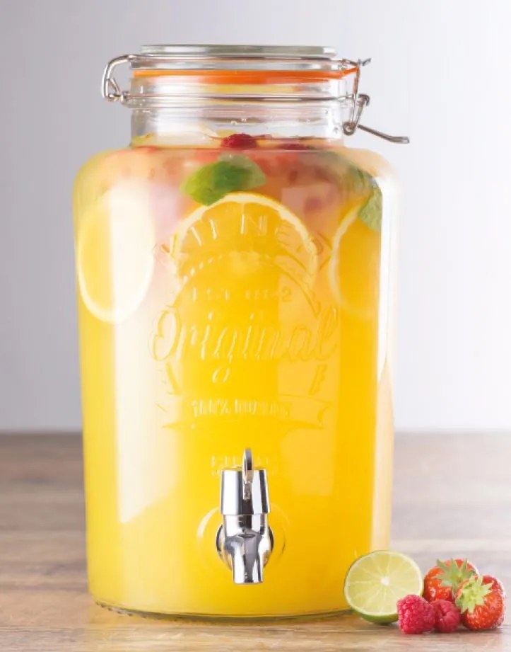 Kilner ORIGINAL Sklenený súdok s kohútikom 8 l