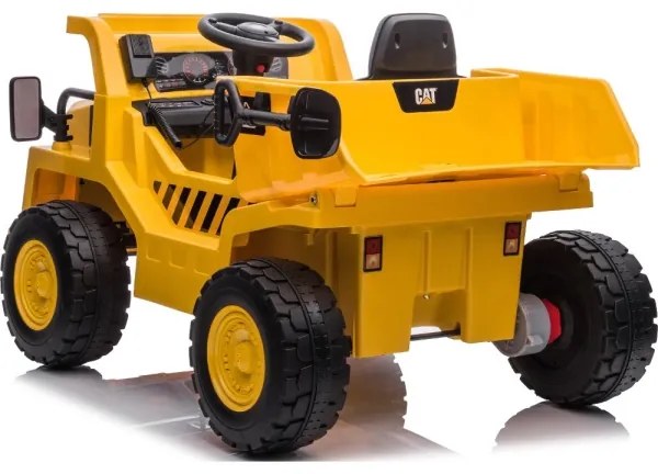 Elektrické autíčko Nakladač CAT 60W/4500 mAh žlto-čierne