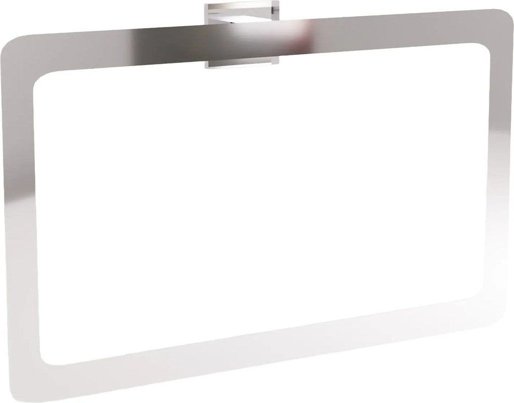 Rea Oste, prsteňový kúpeľňový vešiak na uterák, chrómová, REA-88070