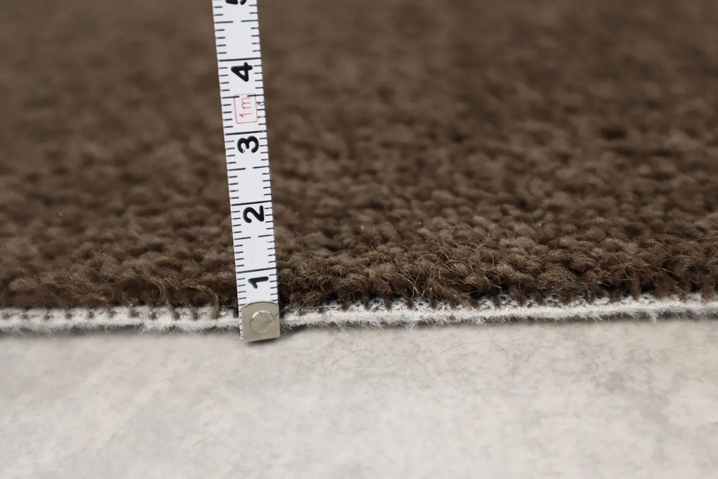 Koberec metráž Eton hnedý 97 - neúčtujeme odrezky z role, na mieru, šíře 1,33m,1m,2m,3m,4m,na mieru, neúčtujeme odrezky, hnedá, filc, kancelária, Vopi