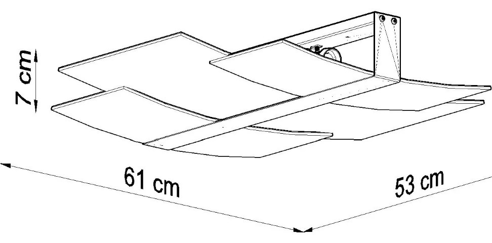 Stropné svietidlo Celia, 1x mliečne sklenené tienidlo, w