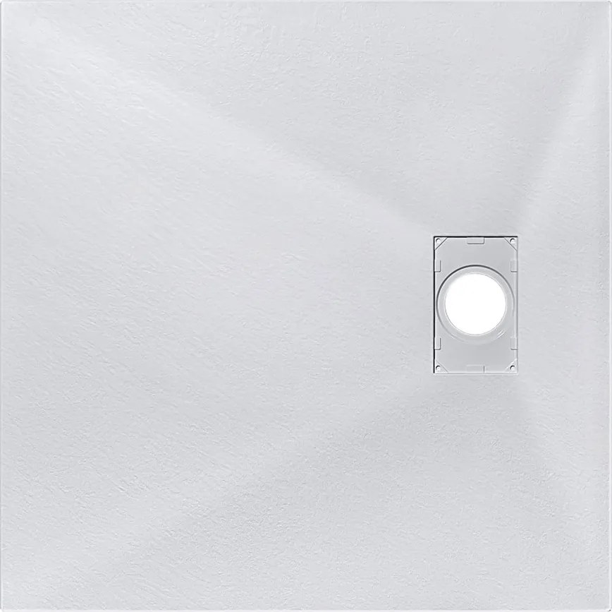 Besco Štvorcová sprchová vanička z SMC kompozitu VEXO SQ 80x80 (90x90) BESCO-Rozmery: 80x80