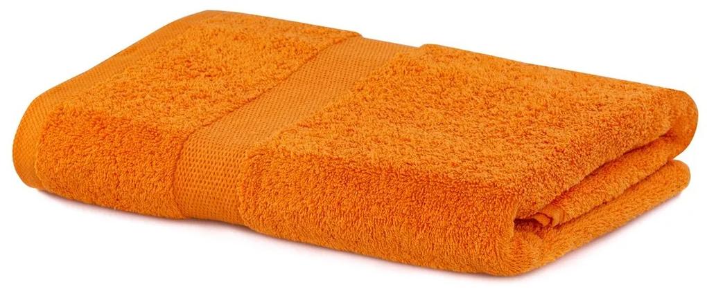 Bavlnený uterák DecoKing Maria oranžový