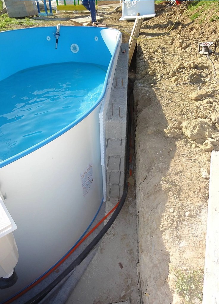Bazén Planet Pool Exklusiv WHITE/Blue 525 x 320 x 150 cm