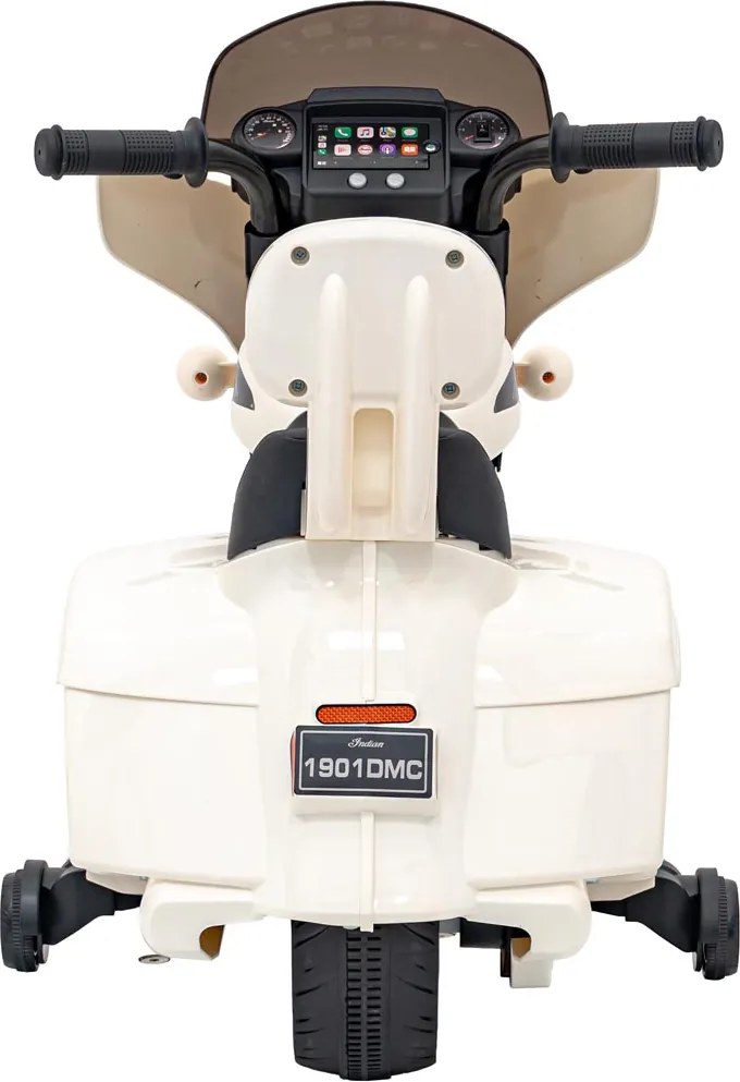 Ramiz Chopper INDIAN Biela motorka pre dieťa