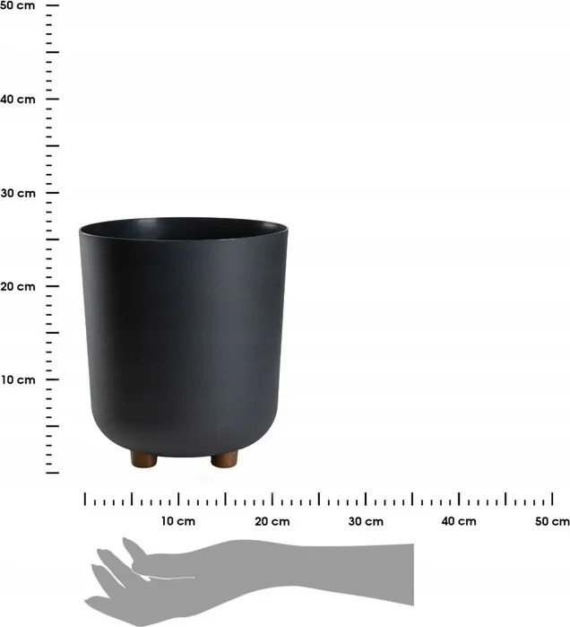 Plastový květináč na nožičkách Terra - výber z 6 prevedení