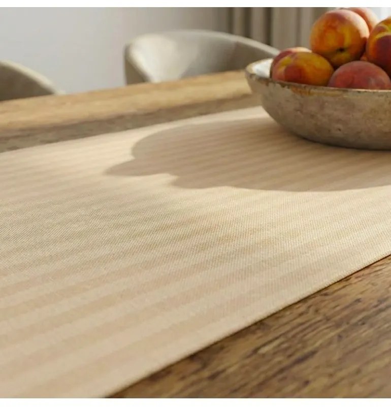 Behúň na stôl marhuľový 160x36 cm EMI