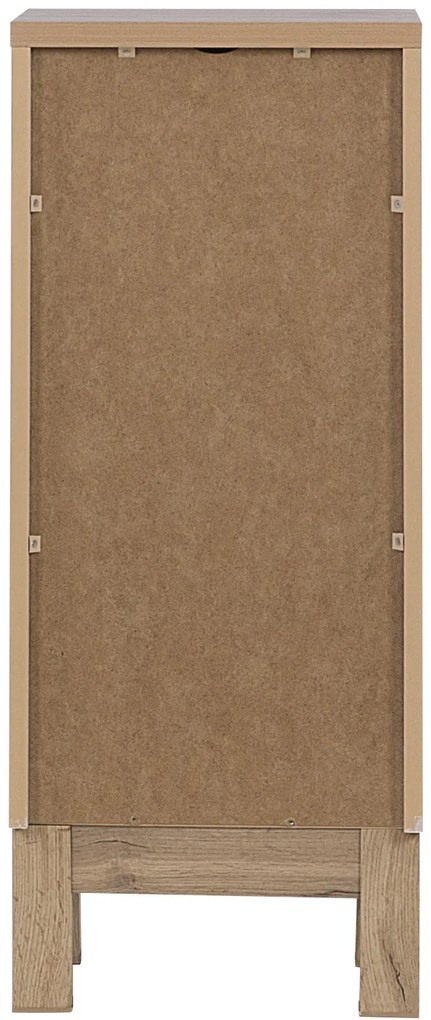 Kúpeľňová stojaca skrinka BALI biela - nízka spodná