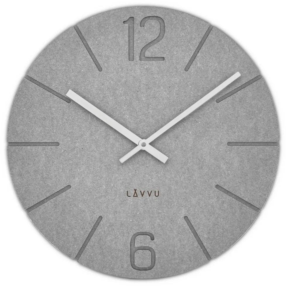 Drevené hodiny LAVVU Natur LCT5028, 34cm