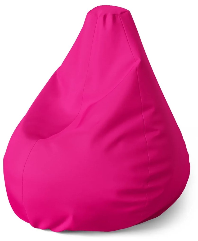 Sablio Sedací vak Pear Sýtoružová - 140 x 100 x 25 cm