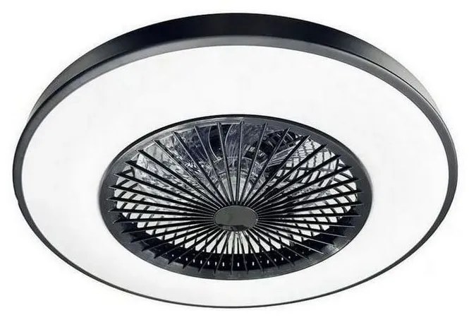 LED Stropné svietidlo s ventilátorom OPAL LED/72W/230V + diaľkové ovládanie