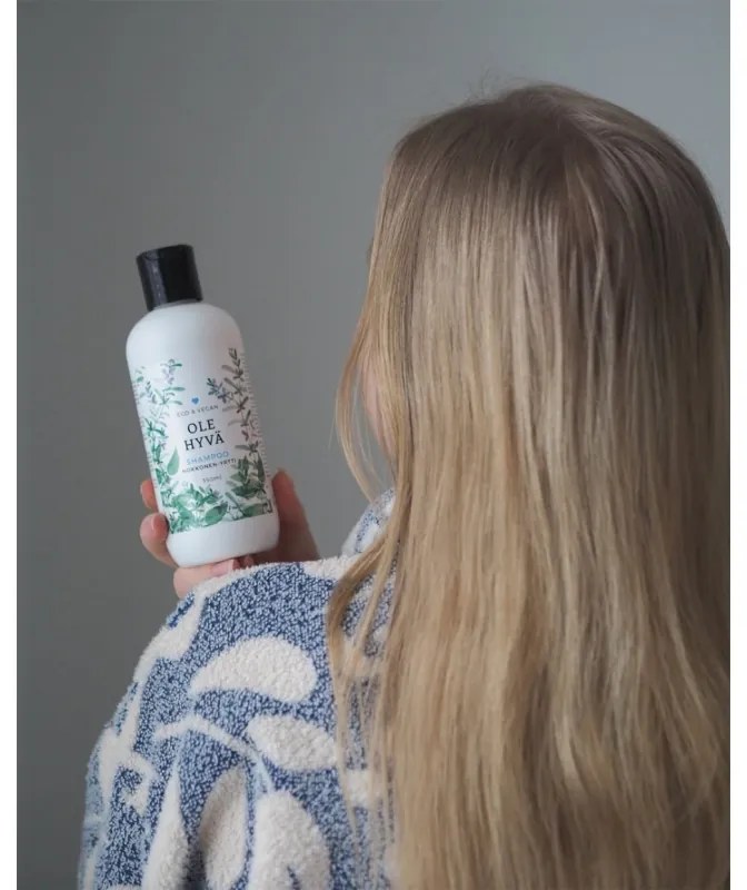 Šampón Ole Hyvä 350ml, žihľava-bylinky