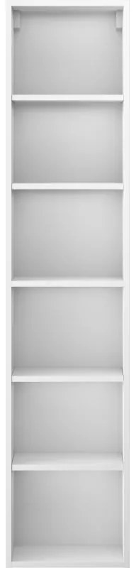 Mexen Box-A, vysoká kúpeľňová skrinka 35x44,2x160 cm, biela matná, 91AX1-1600-300-1-01