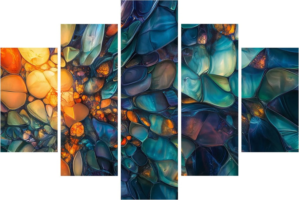 Obraz - Sklenená mozaika (150x105 cm)